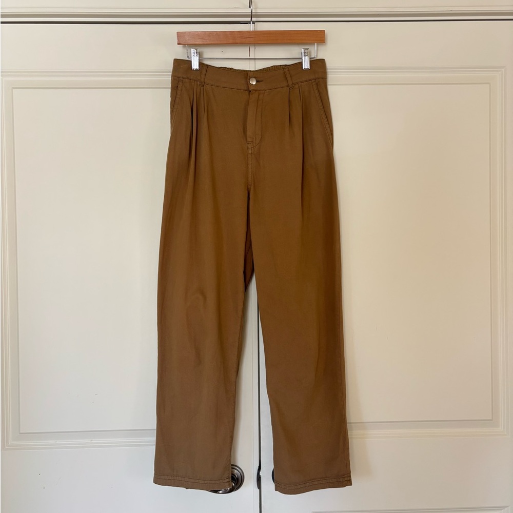 Pleated Mango Women's Trousers